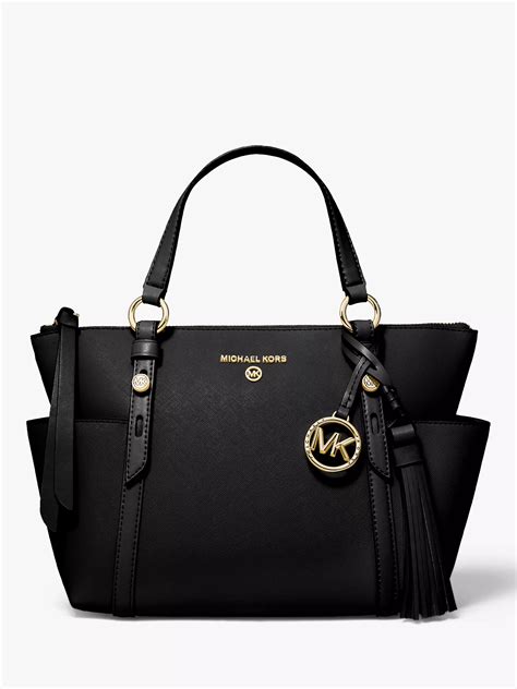 bolso shopper negro michael kors|michael kors tote.